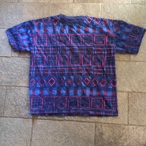 Super Rad and Retro 90's Vintage Crazy Neon Design T-Shirt
